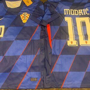 NIKE CROATIA Nat'l Team LUKA MODRIC WORLD CUP Men's JERSEY All Sizes